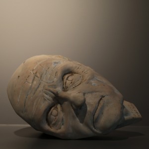 Head in plaster